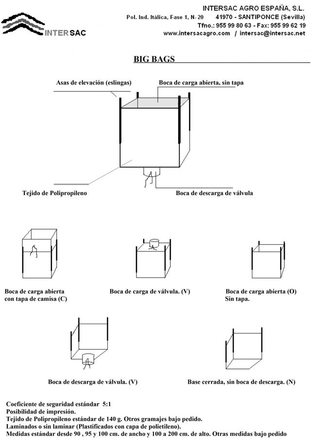 venta de big bags